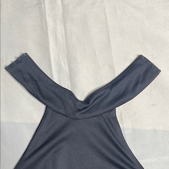 RALPH LAUREN Elegant Black Velvet Halter Dress - Picture 11 of 12